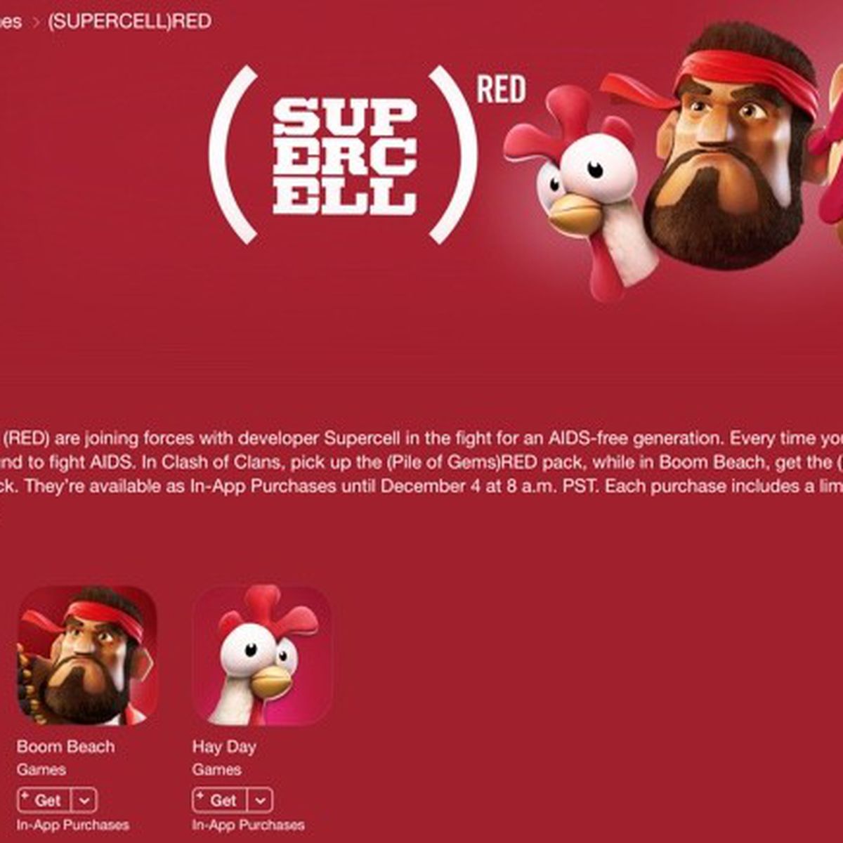 Apple Up Supercell for 2015 World Day Campaign - MacRumors