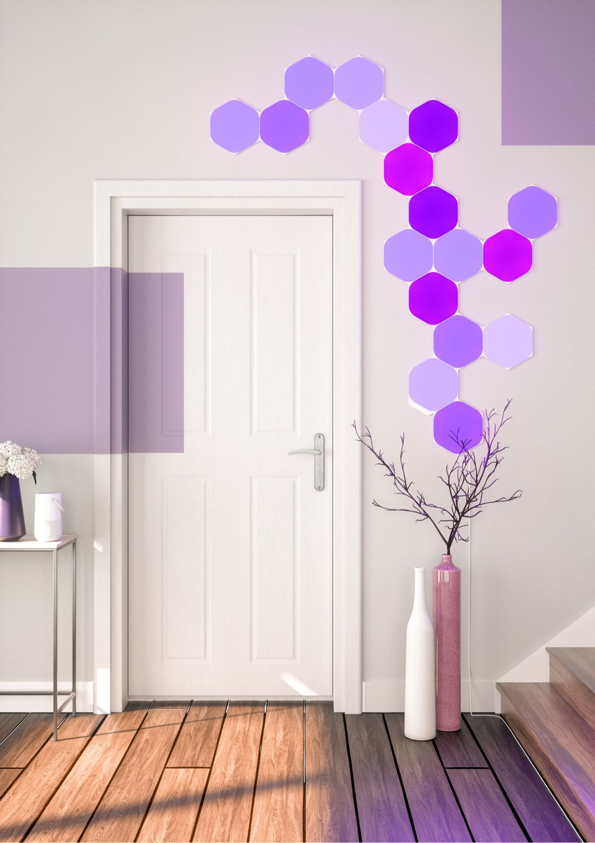 nanoleaf hexagon light panels preorders image