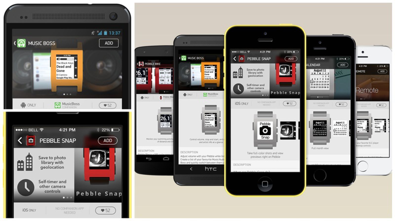 Pebble Debuts New Appstore for Pebble Smart Watches - MacRumors