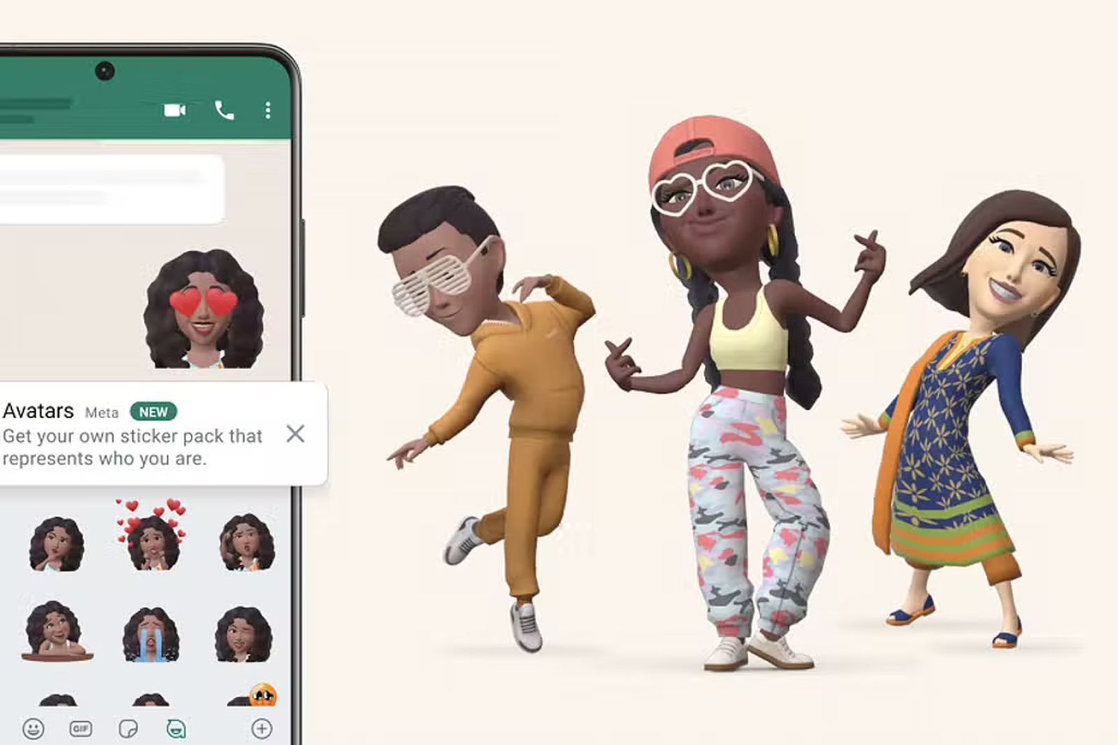 WhatsApp Rolls Out Support for Meta's Avatars - MacRumors