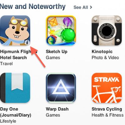 itunes store hover info hipmunk