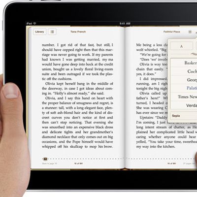 ipad 2 reading ebook