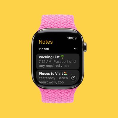Apple Watch Notes