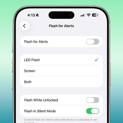 ios 26 2 flash alert