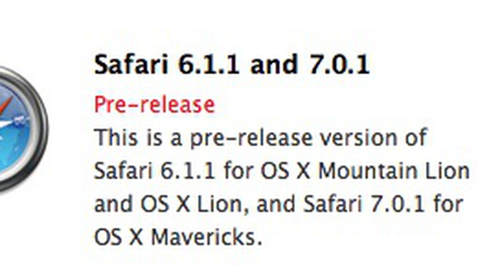 safari 6.1.1 download for mac