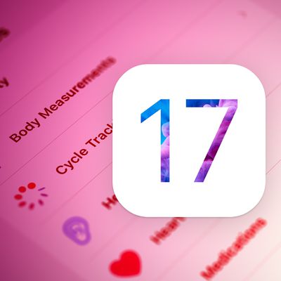 iOS 17 Mock Health Feature Pink