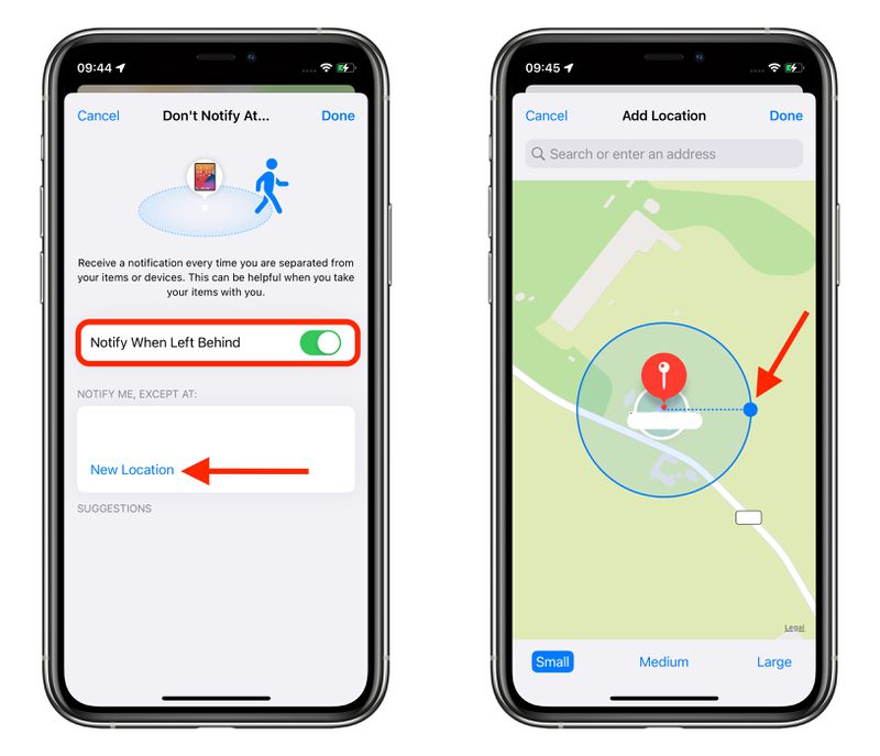 iOS 15 How to Get Notified If You Leave an AirTag or Apple Device