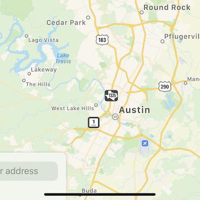 apple maps texas