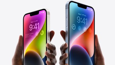 iphone 14 iphone 14 plus in hand - اپل در مورد طراحی داخلی کاملاً جدید آیفون 14 با قابلیت تعمیر بیشتر بحث می کند