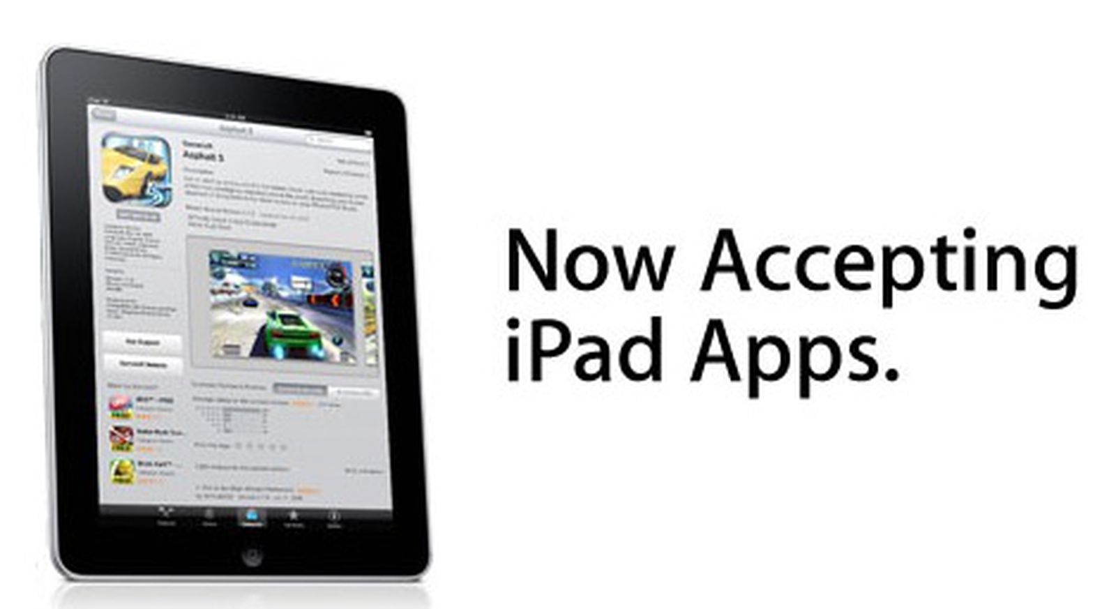 Apple Officially Invites Developers to Submit iPad Applications to App