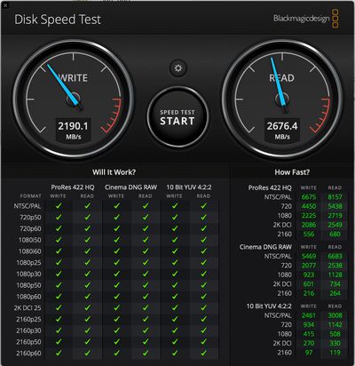 apple silicon macbook air ssd benchmarks