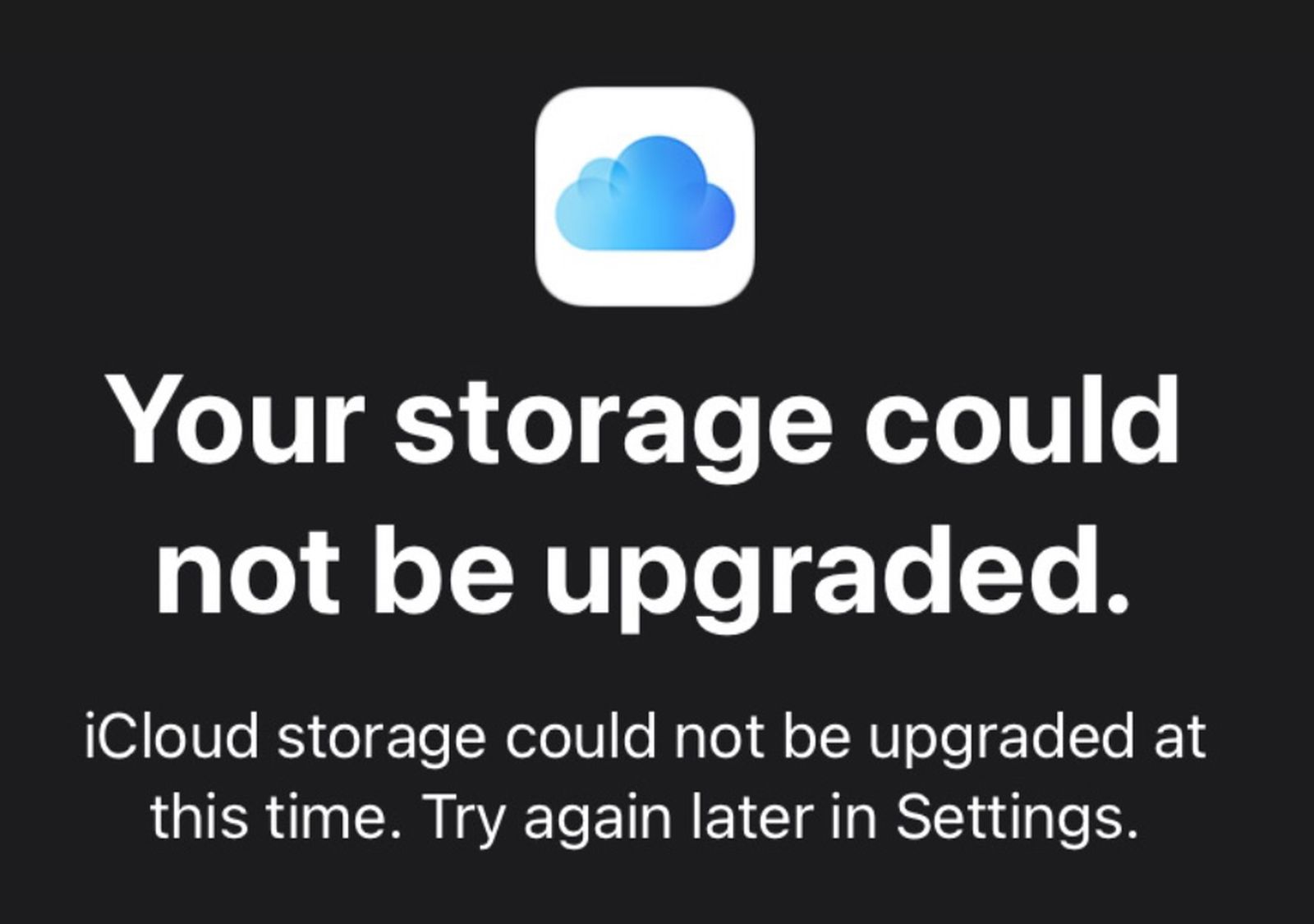 Can't Upgrade Your iCloud+ Storage Plan on iPhone or iPad? Here's How