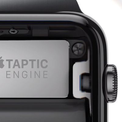 apple watch taptic engine