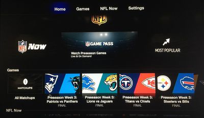 nfl nfl game pass