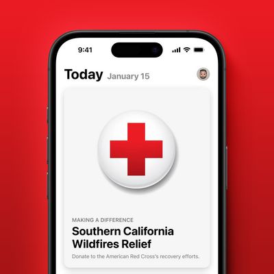 App Store American Red Cross LA Wildfire Donations 1