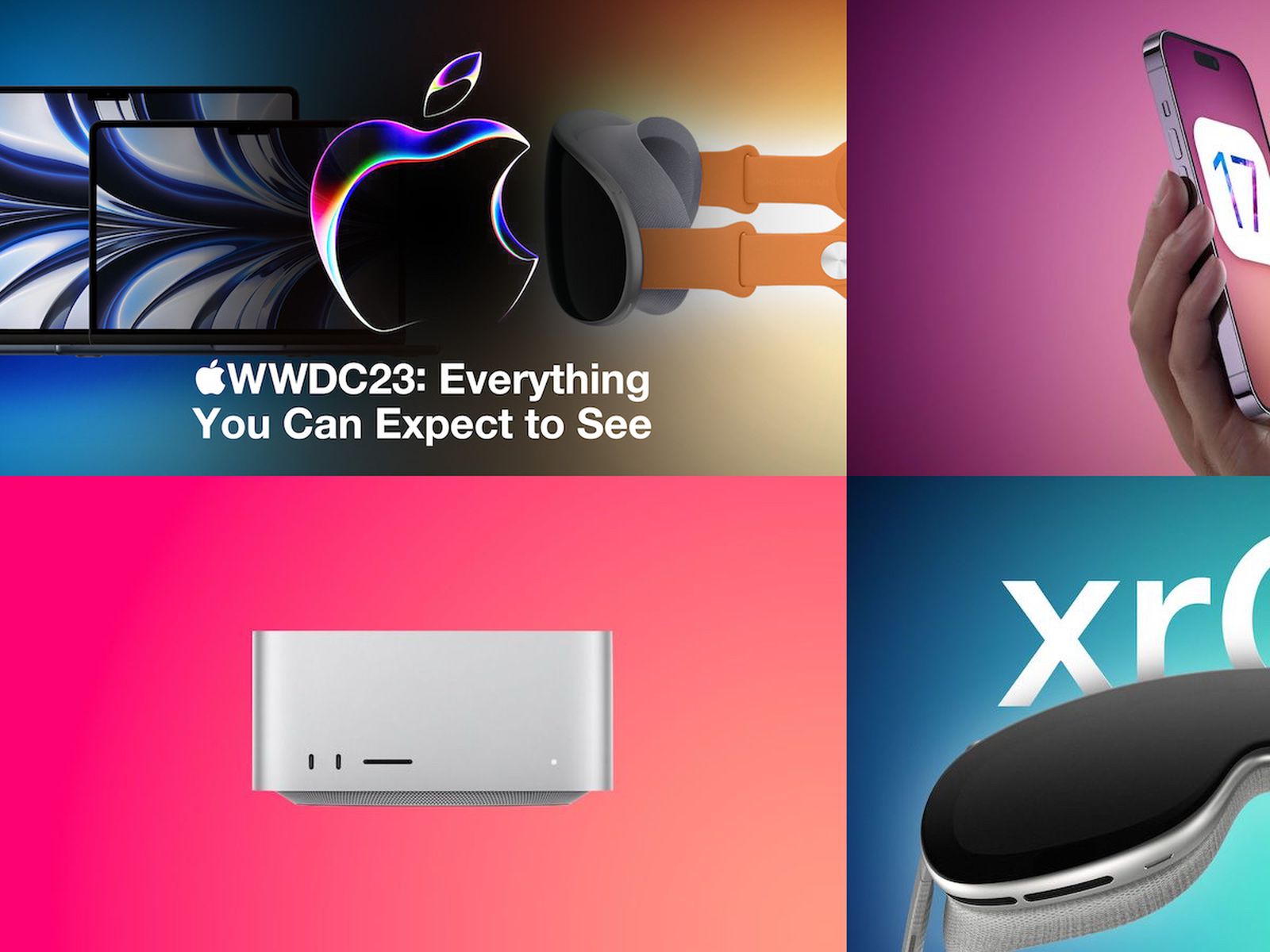 WWDC 2023: Apple Vision Pro, New Macs, iOS 17, and More