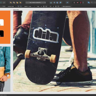 affinity designer contour tool