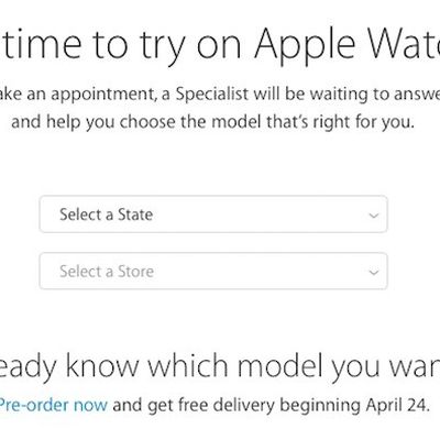 Apple Watch Try on Web