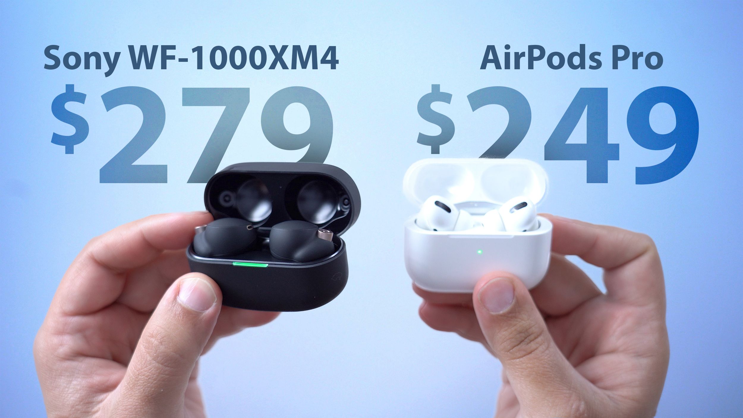 Video: Sony's New WF-1000XM4 Earbuds vs. Apple's AirPods Pro - MacRumors