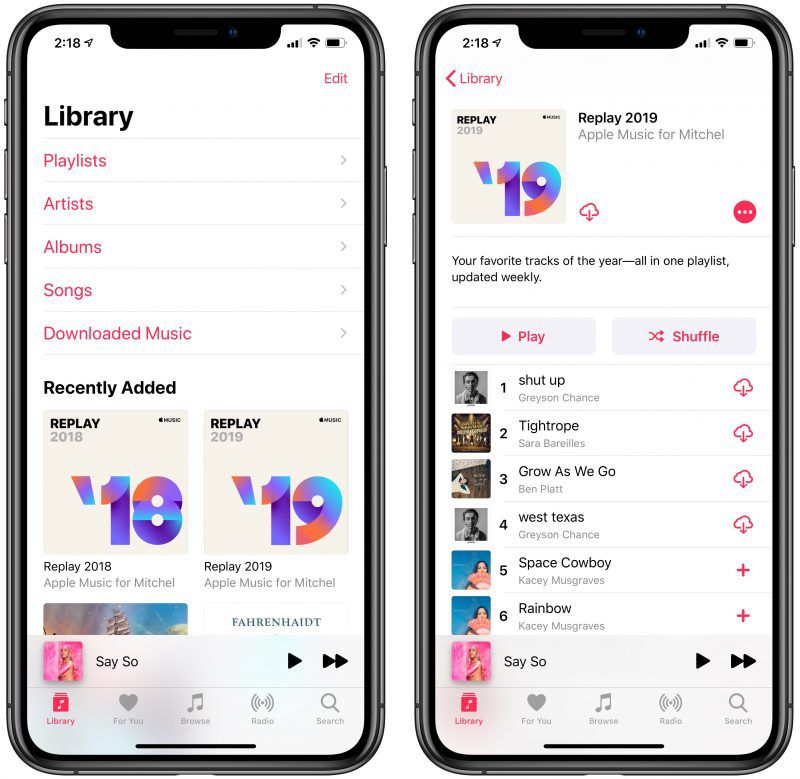 Apple Music Gains New 'Replay' Playlist With Your Top Songs Played in