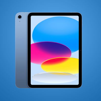 new ipad blue