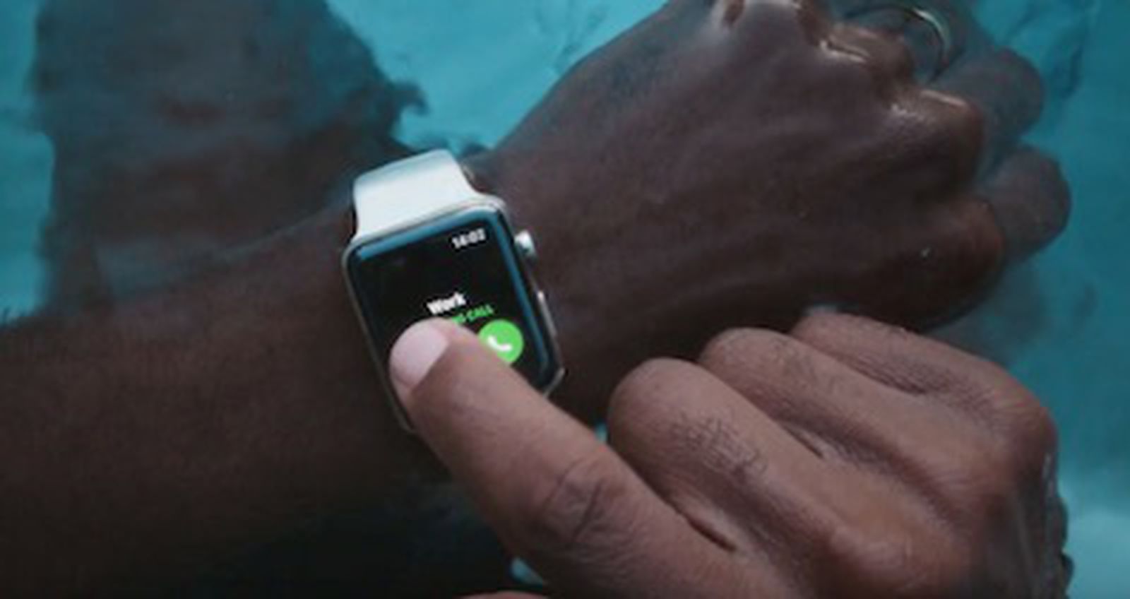 apple watch commercial swimming