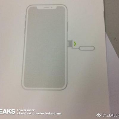 alleged iphone 8 sim packaging insert