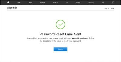 macos mojave safari appleid password reset email