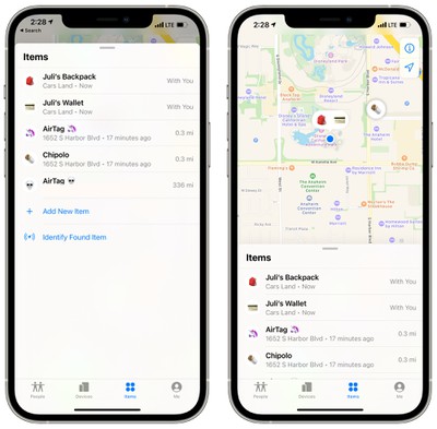 chipolo tracking distance