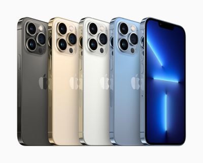 iPhone 13 Pro -Farben