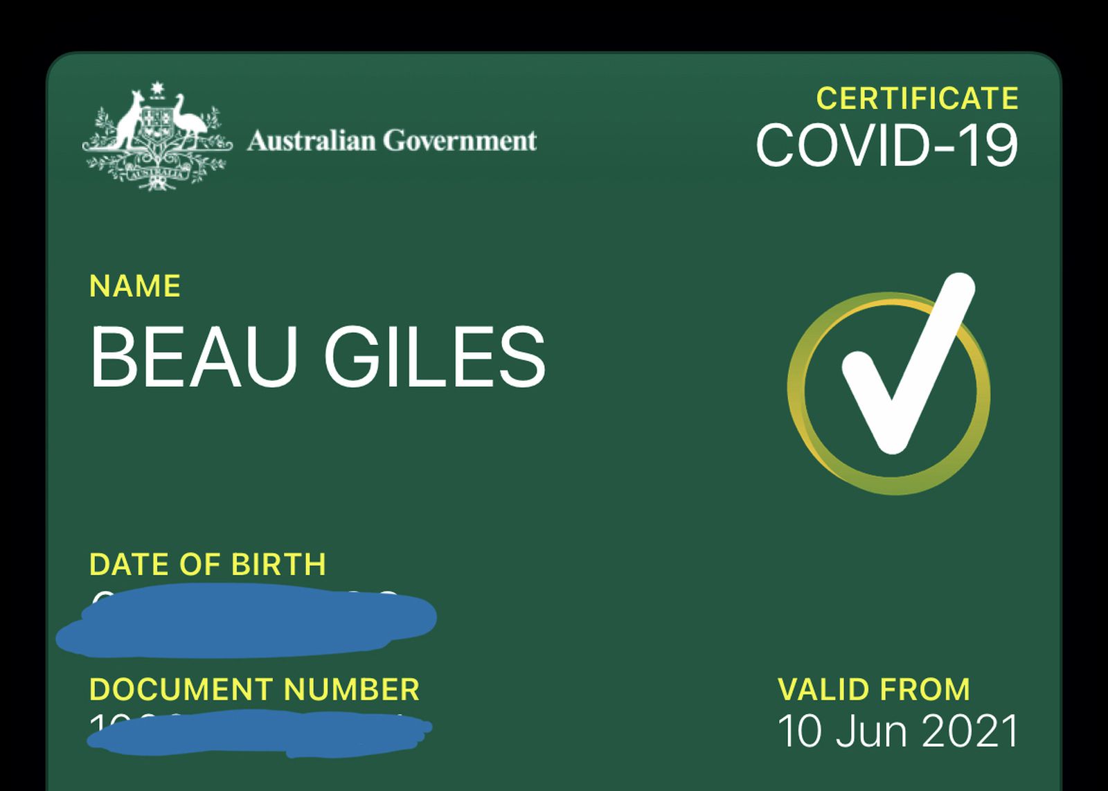 Australian Government Now Offering COVID-19 Digital Vaccination Certificates for Apple Wallet