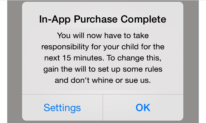 ios 7 1 in app purchase warning image