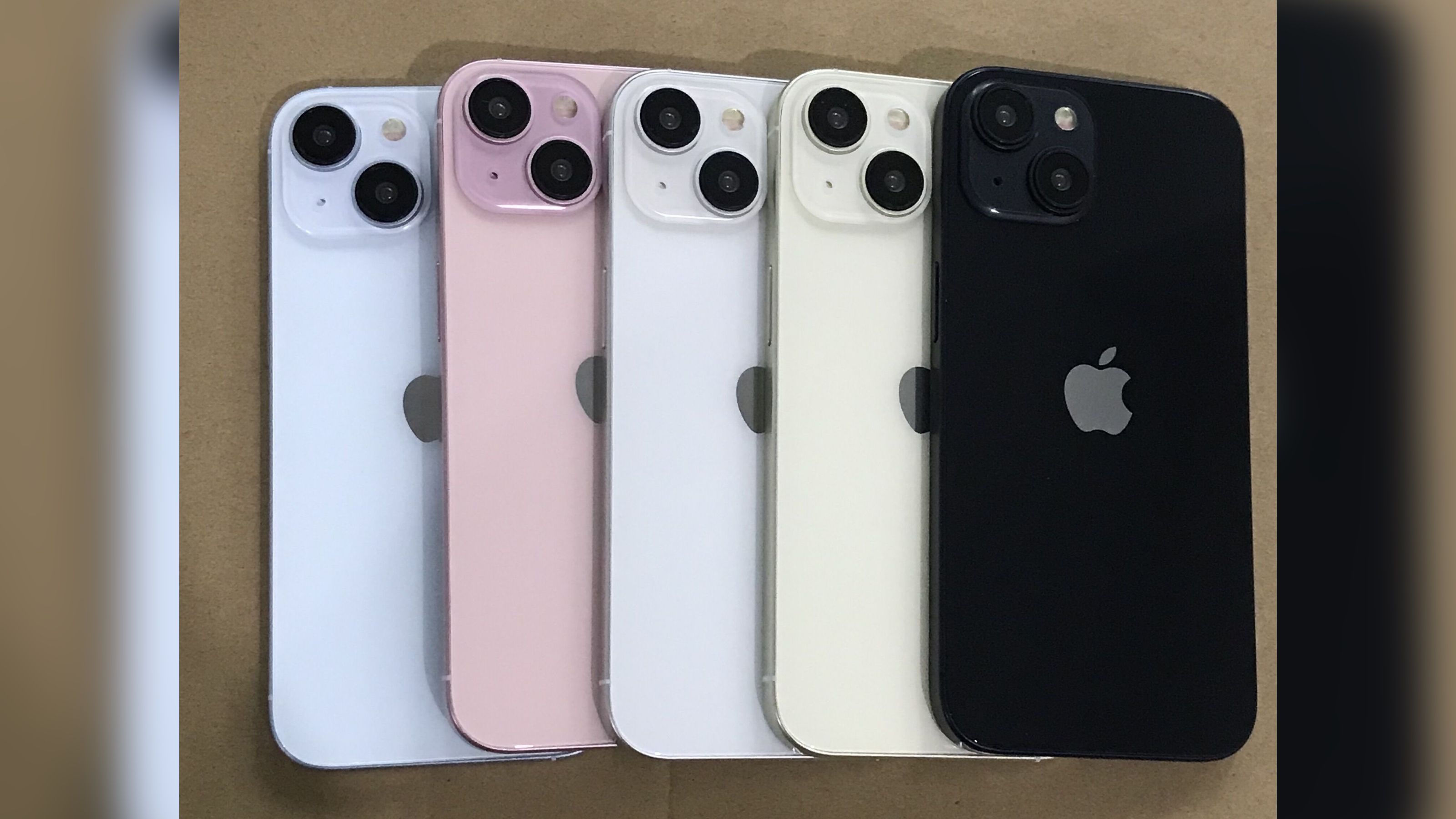 iPhone 15-mockups pronken met de nieuwe ontwerp- en kleuropties