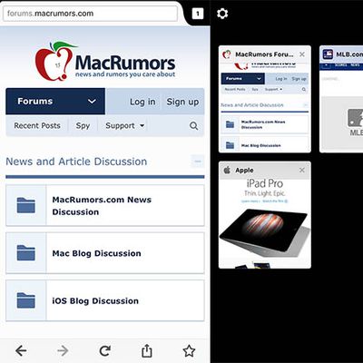 MacRumors Mozilla for iOS