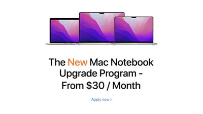 Apple Introduces New MacBook Upgrade Program for Business Partners