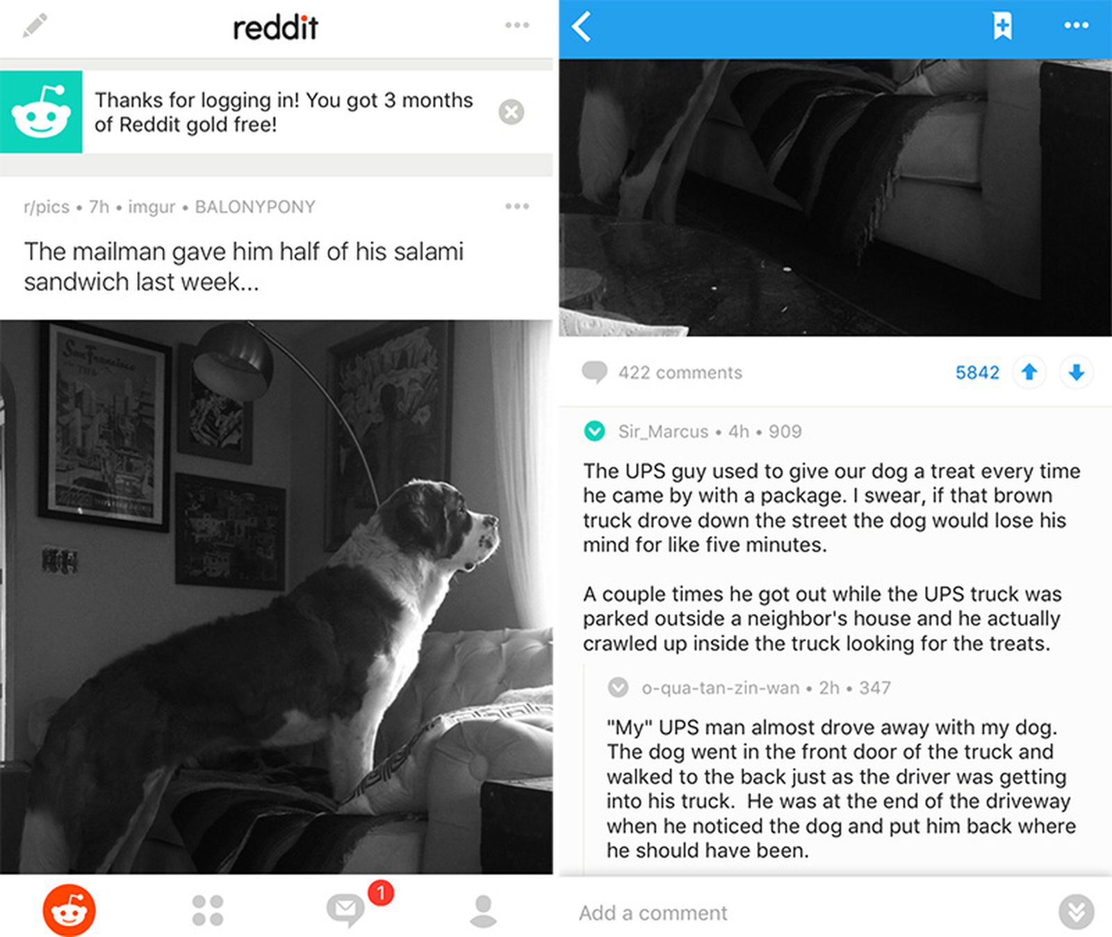 Reddit Launches Official Ios App With Free Gold For Early Adopters Macrumors