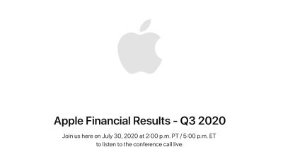 aapl 3q20 earnings