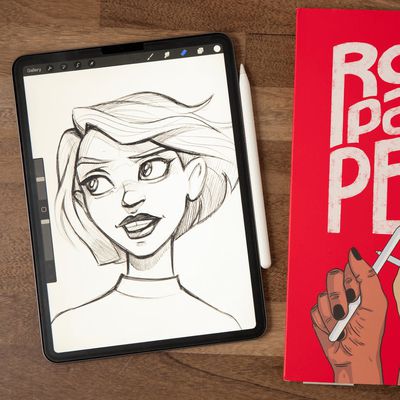 astropad rock paper pencil
