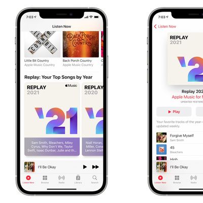 apple music replay 2021