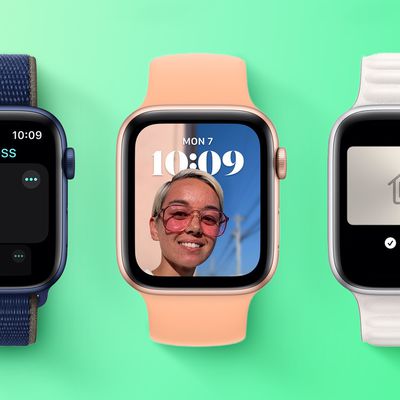 watchOS 8 Green BG Feature