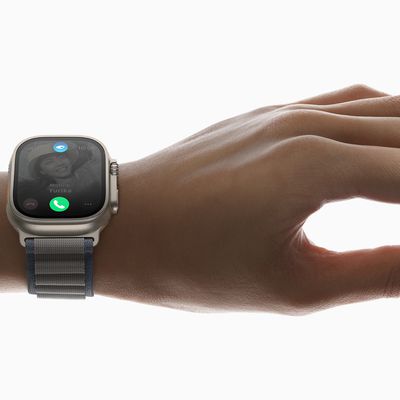 Apple Watch Ultra 2 double tap gesture 230912