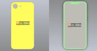 Diseño del iPhone SE 4 revelado en representaciones CAD
