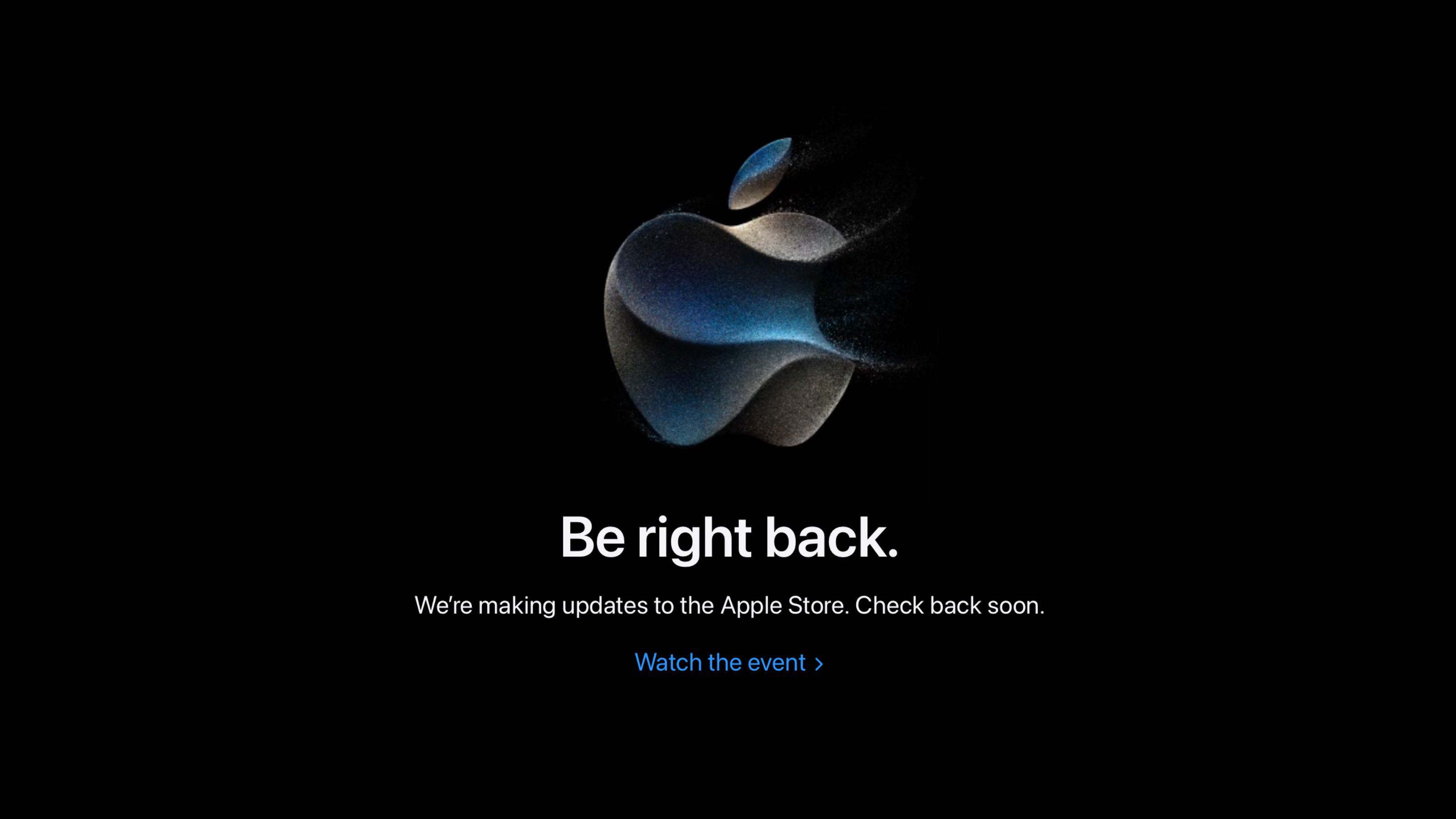 Der Apple Store ist im Vorfeld des heutigen iPhone 15-Events geschlossen