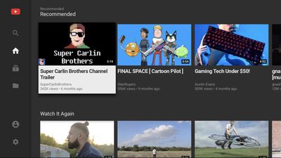 youtube tvos app