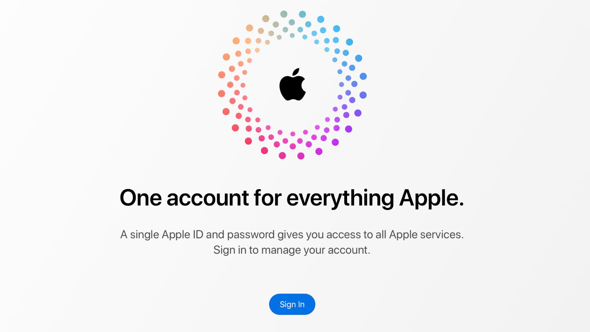 Apple ID Website Gets Design Overhaul