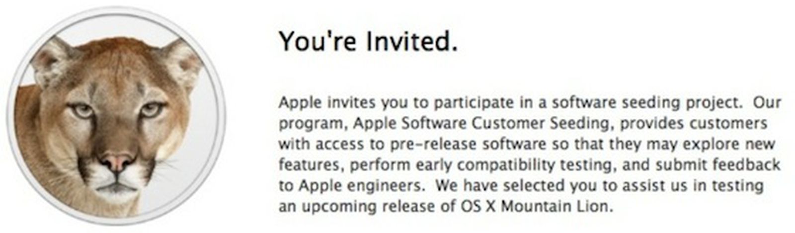 Apple Expands Testing of OS X Mountain Lion to Select Retail Store ...