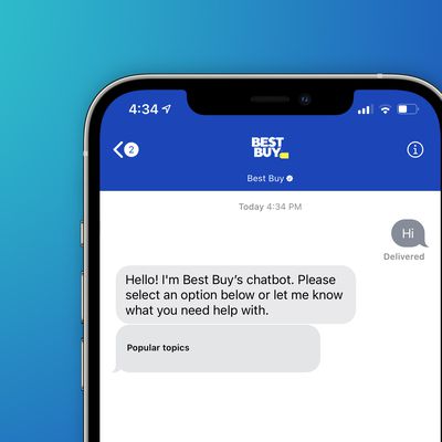 Best Buy Chat Feature