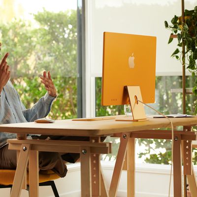 m1 imac orange