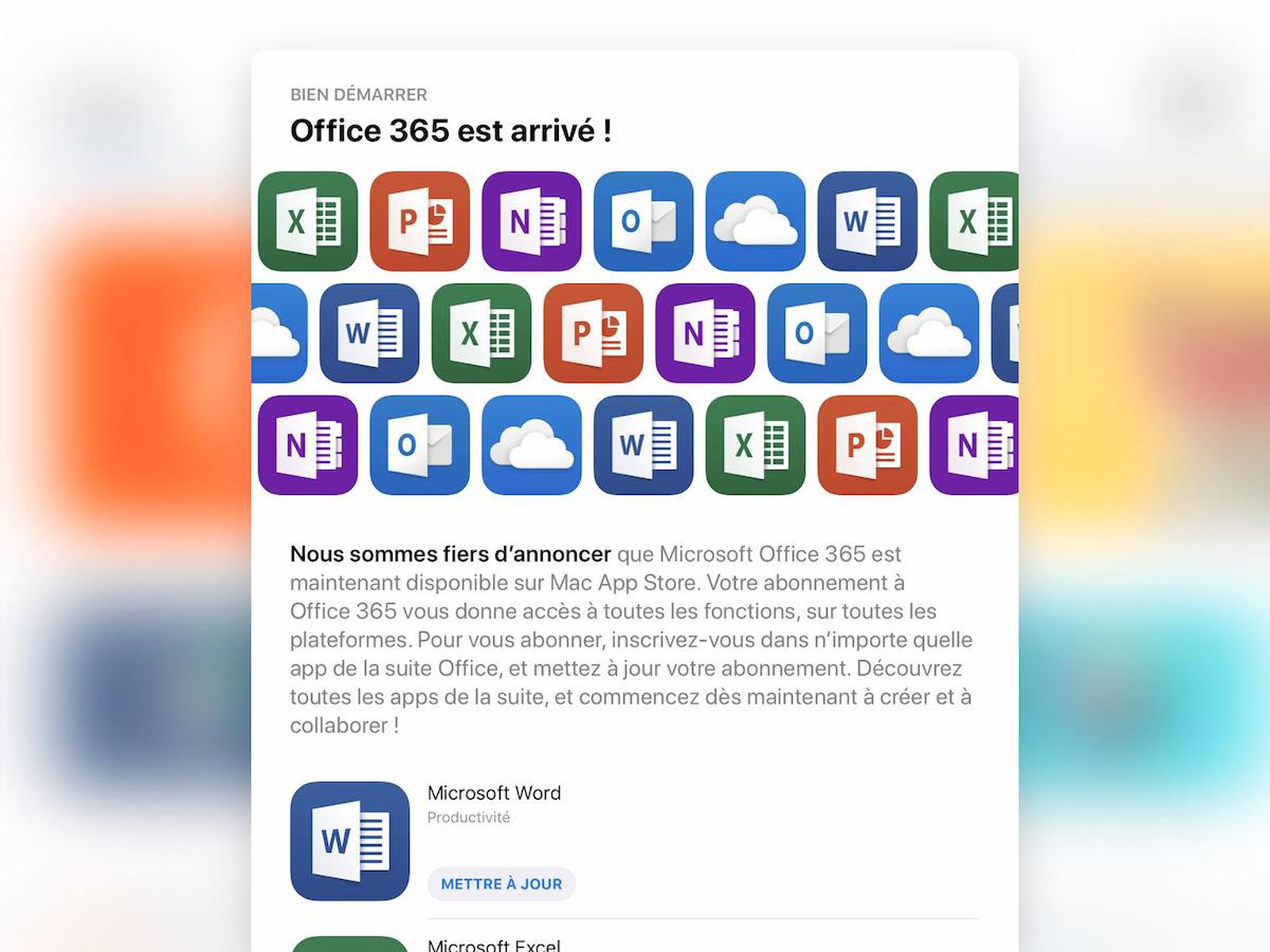 Microsoft 365 for Mac, Office for Mac