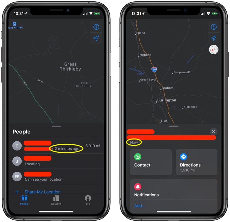 How To Refresh Locations In The Find My App Macrumors